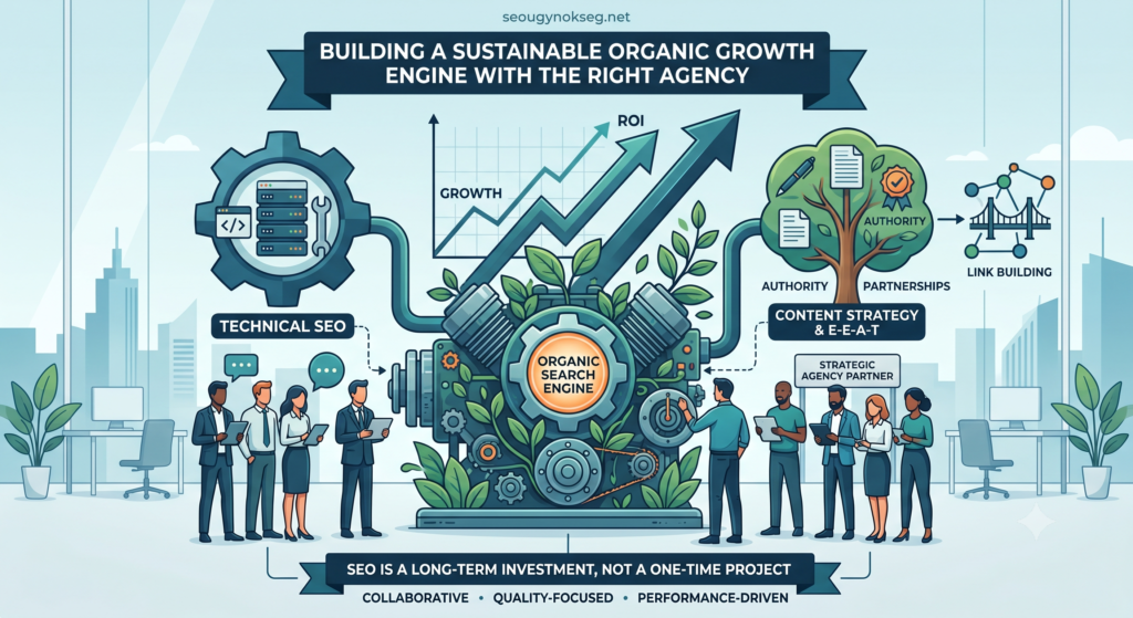 Building a Sustainable Organic Growth Engine with the Right Agency Building a Sustainable Organic Growth Engine with the Right Agency
